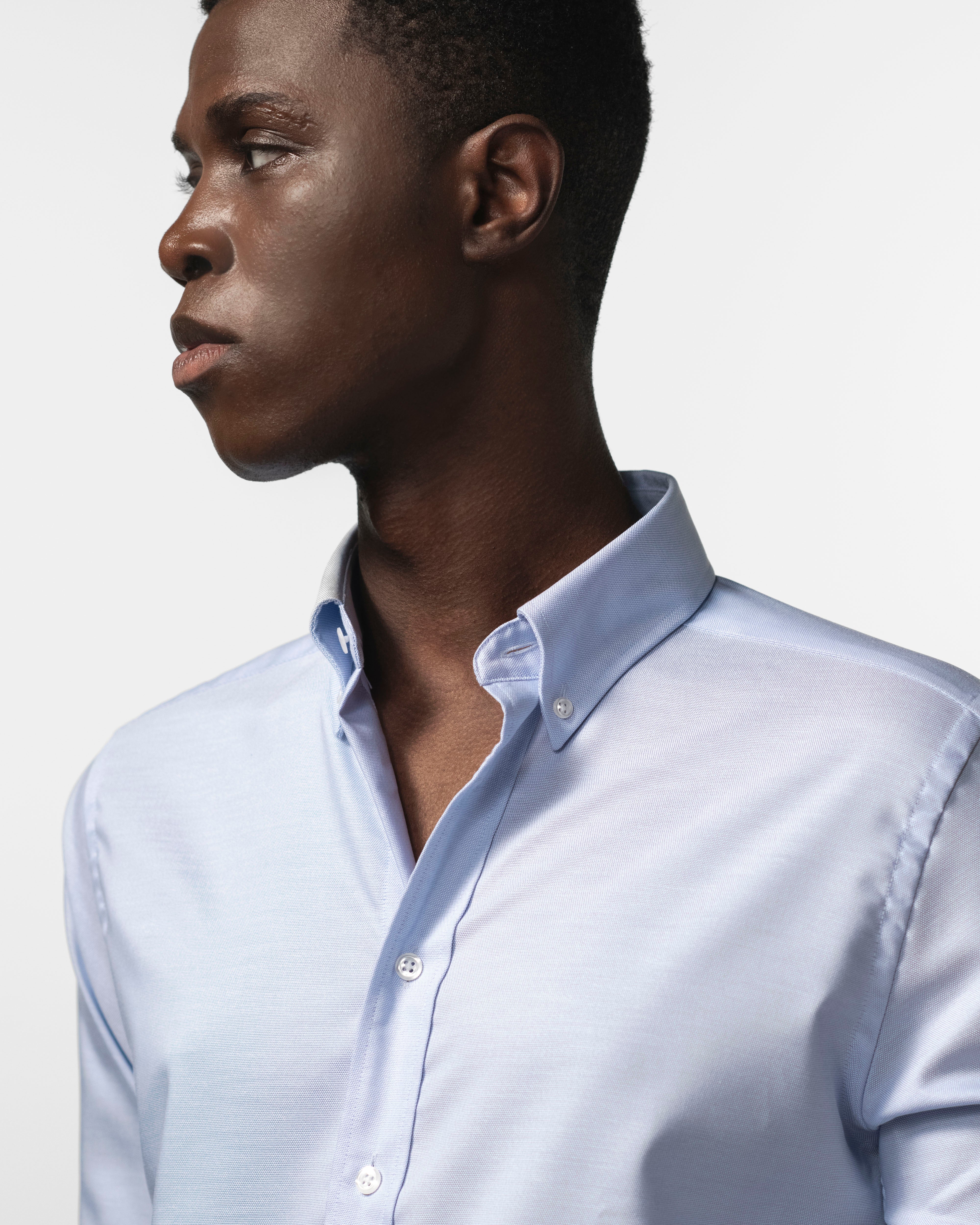 The Founder Light Blue collar