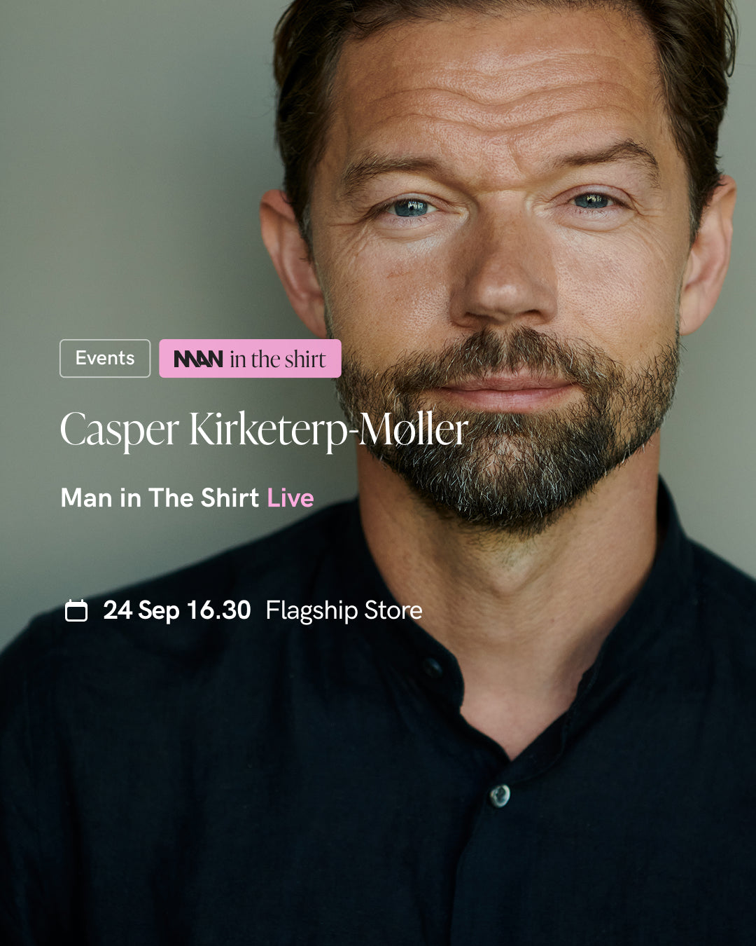 Man in The Shirt [Live event]: Casper Kirketerp-Møller
